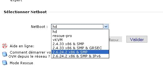 netboot ovh ipv4