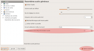 paramÃ¨tres audio vlc