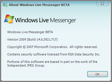 windows live messenger 9 14.0.3921.717